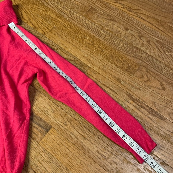 VTG Parkhurst Angora Lambswool Pink Cowl Neck Sweater Made in Canada Size 38 (M) - Picture 6 of 8